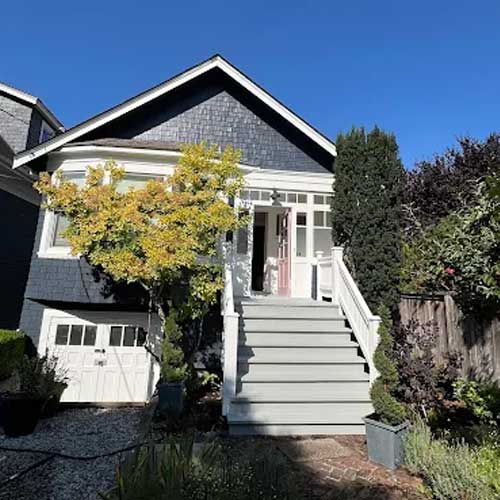Heritage craftsman home repaint